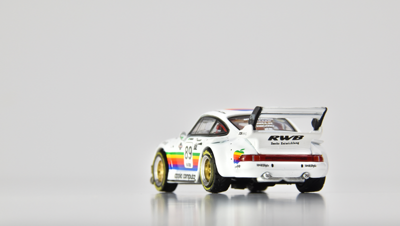 Illustration for article titled Works Wednesday: 1/64 Tarmac Works RWB 930 Apple Edition